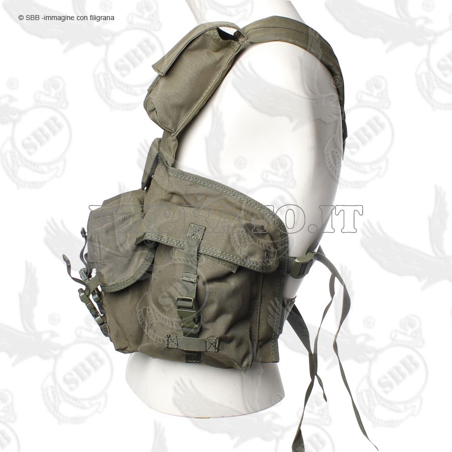 Gilet D'assalto Tattico Fox Tactical, Colore Coyote Tan, Con Imbracatura A Punto Singolo E Rilascio Rapido. Nuovo. - Foto 4