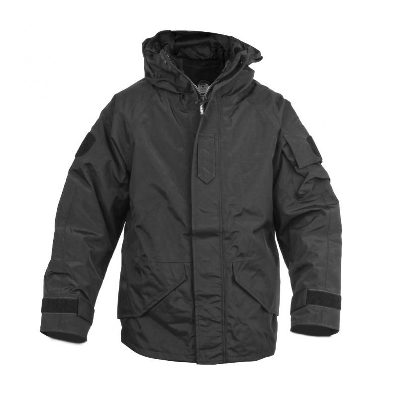 Parka Impermeabile Trilaminato Nero ECWCS USA