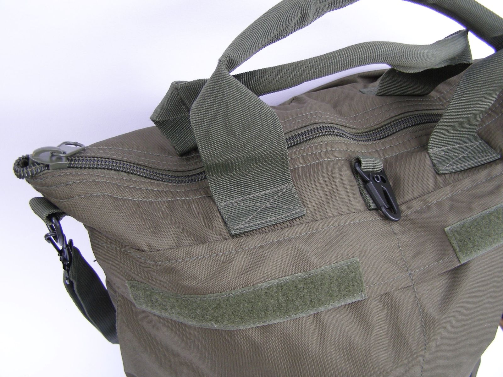 Zaino Vintage Gearonic TM In Tela Militare Cachi – Unisex, In Ecopelle, Per Viaggio, Escursioni, Campeggio, Scuola - 2