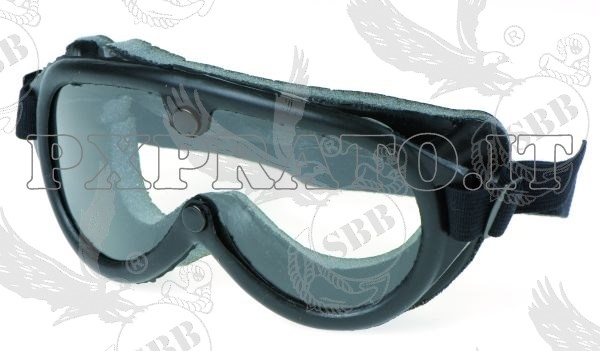 Occhiale Maschera Militare Goggles da Carrista US ARMY Nero SBB