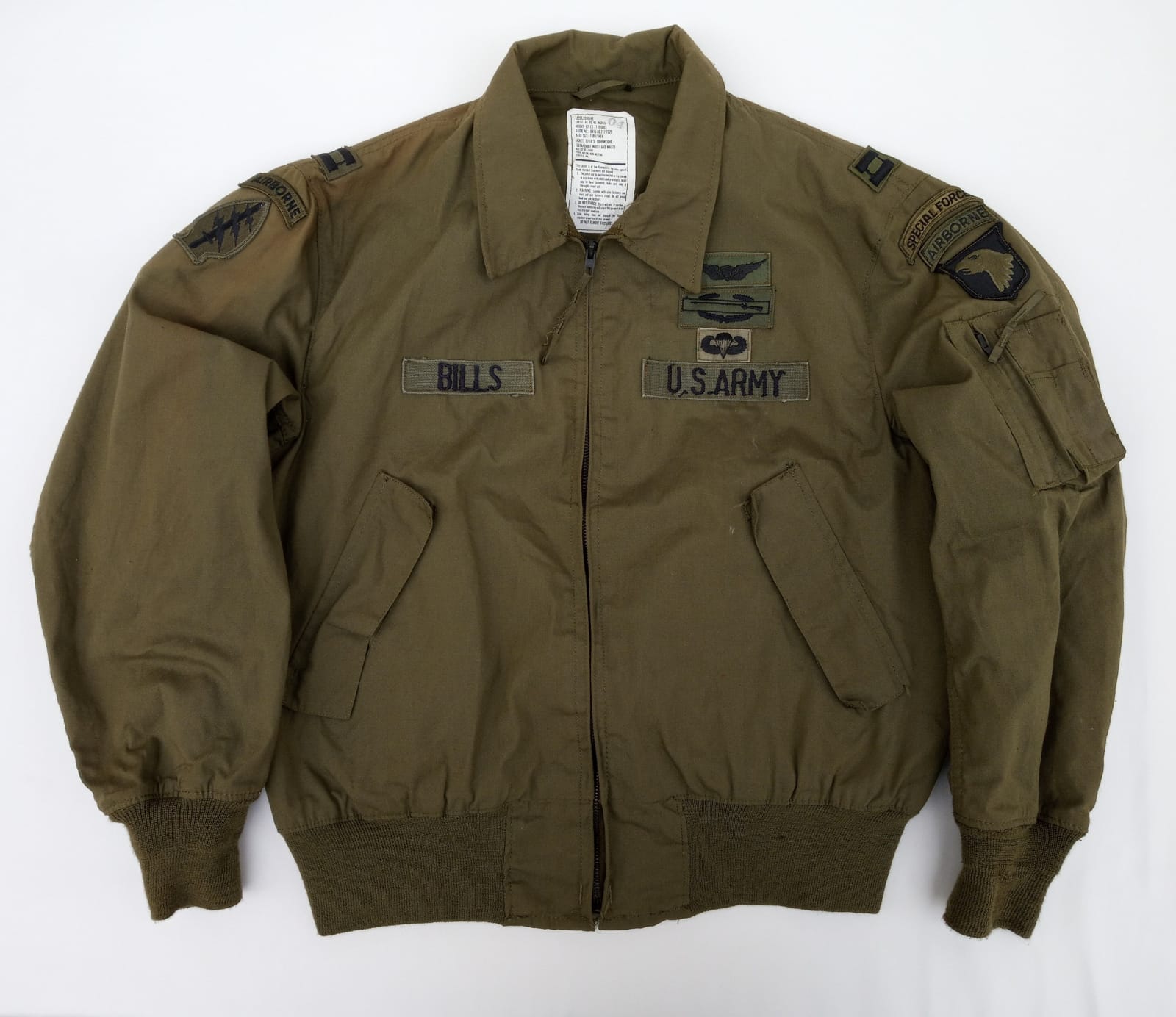 Us Army Jacket Flyers Lightweight S.F. - PXPrato
